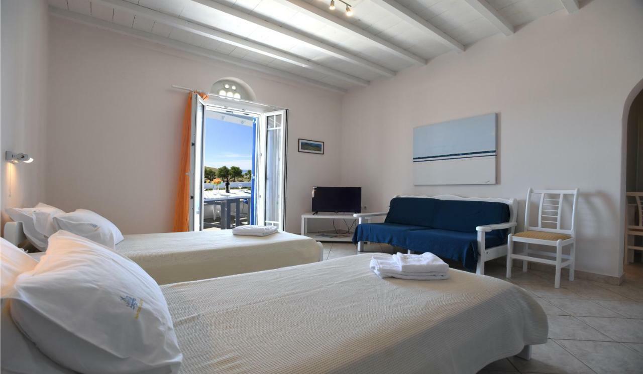 Nostos Beachfront Apartments & Studios Agios Ioannis  Exterior photo